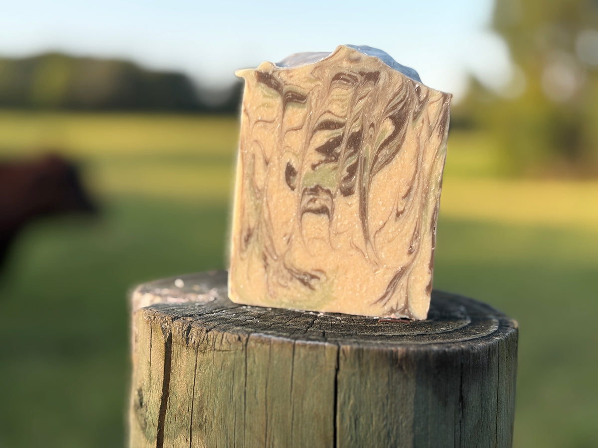 Cedarwood & Mint Goat Milk Soap